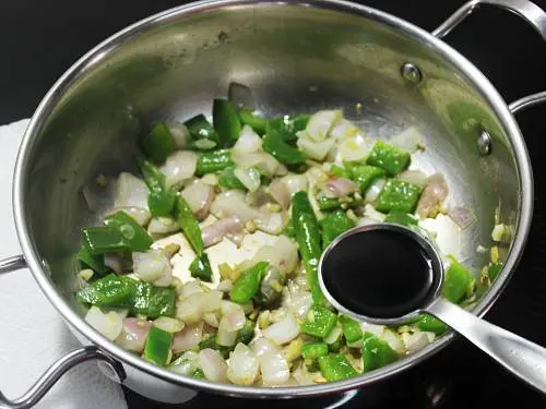 add soya sauce or tamari to make chilli roti