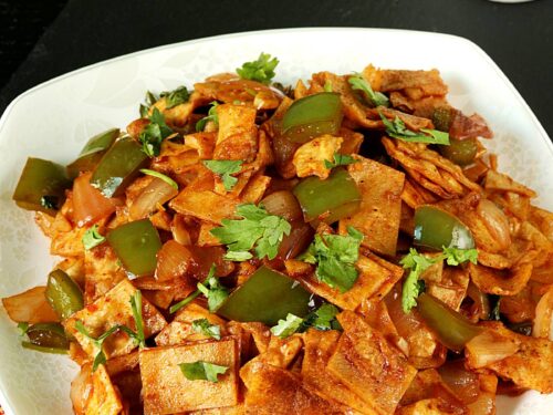 Kothu Parotta  Easy Kothu Paratha  Roti    Swasthi s Recipes - 28