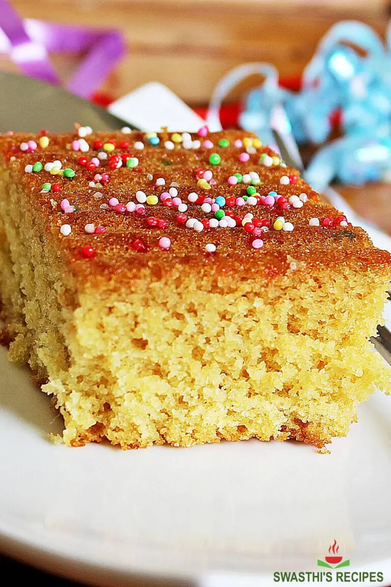 Eggless Orange Cake recipe