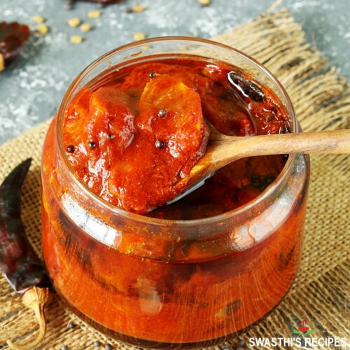 Lemon Pickle Recipe (Indian Lime Pickle) Swasthi's Recipes