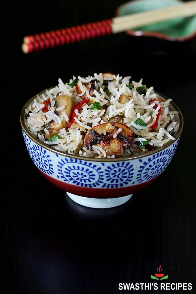 Mushroom fried rice