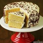 Eggless Vanilla Cake