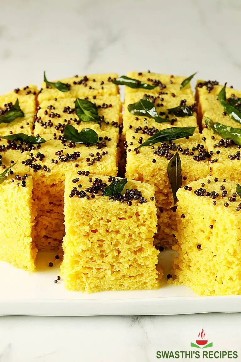 Khaman Dhokla Recipe (Soft & Fluffy)