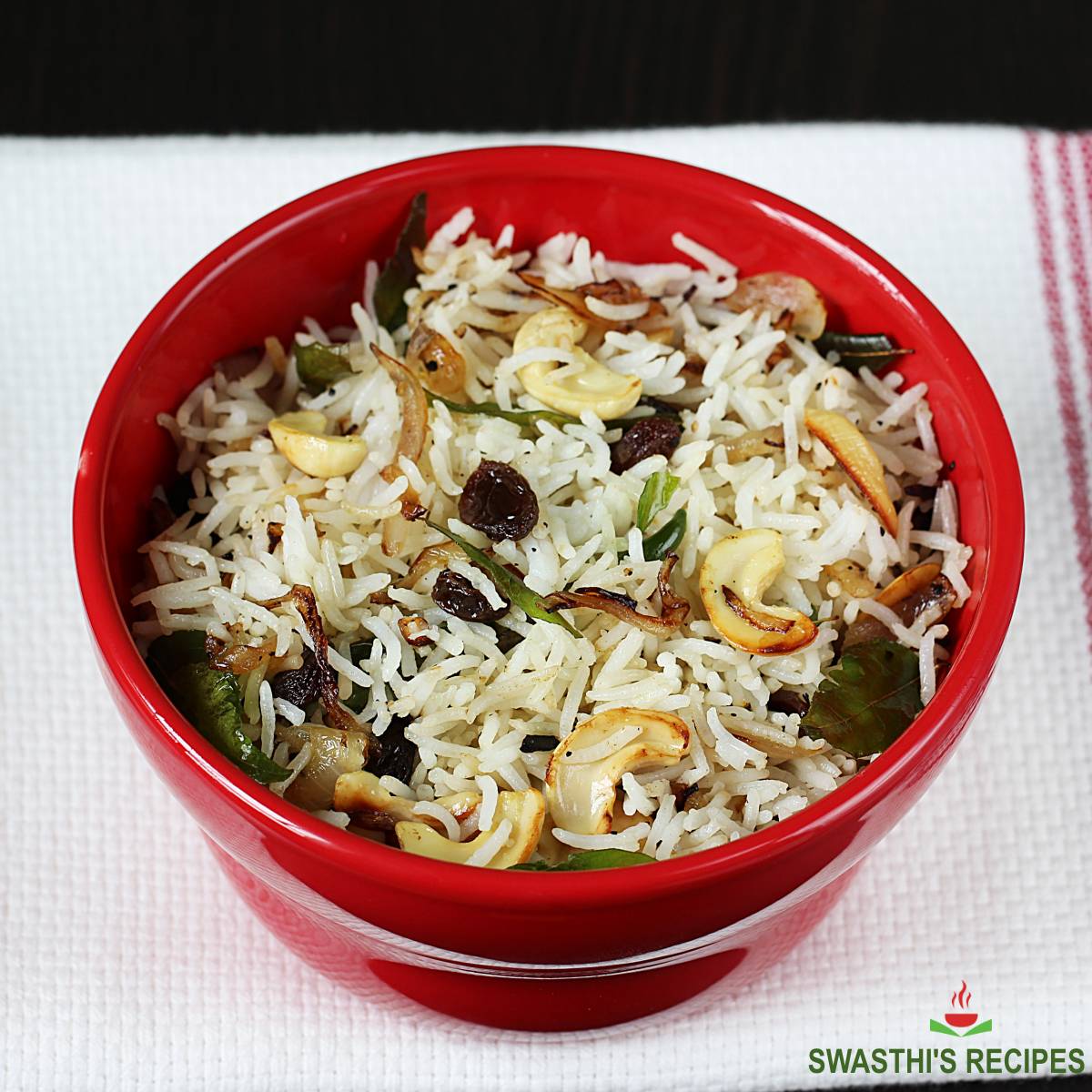 Pepper rice made in Indian style