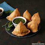 samosa recipe with spiced potato stuffing