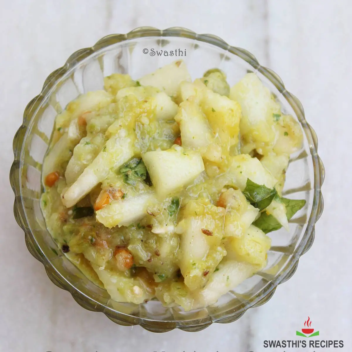 Dosakaya pachadi also known as cucumber chutney is a side dish