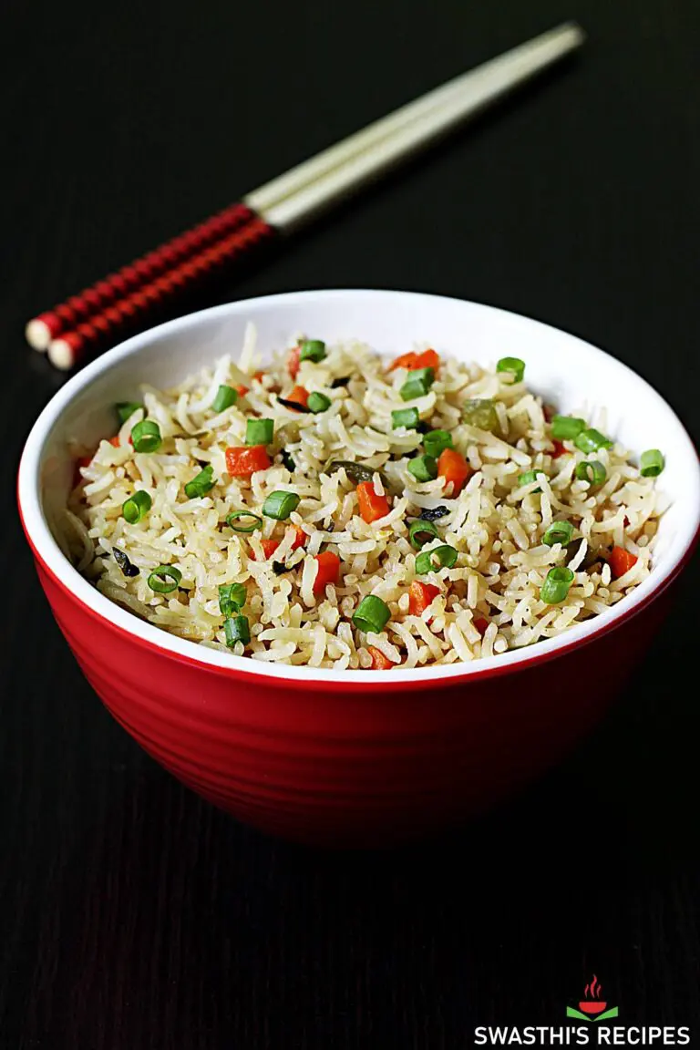 Veg Fried Rice Recipe (Vegetable Fried Rice)