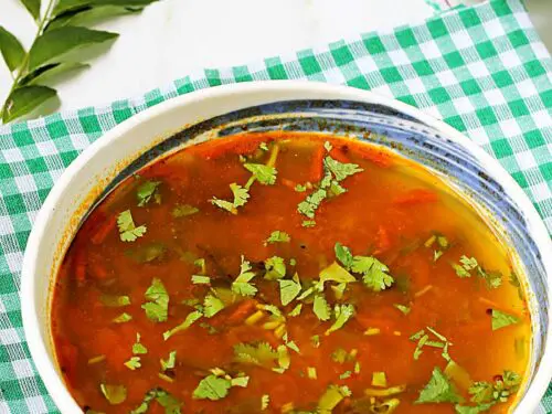 rasam recipe made in South Indian restaurant style