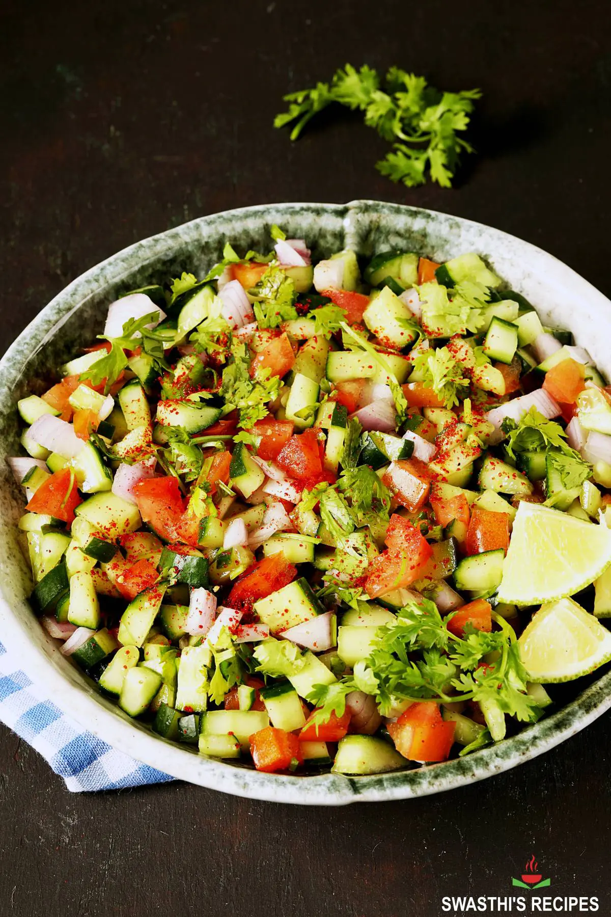 Indian Kachumber salad