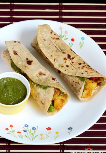 Healthy Kids Lunch Box Recipes (Indian) - Indian Veggie Delight