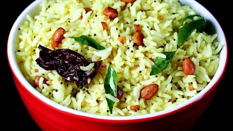 Lemon Rice Recipe (Chitranna)