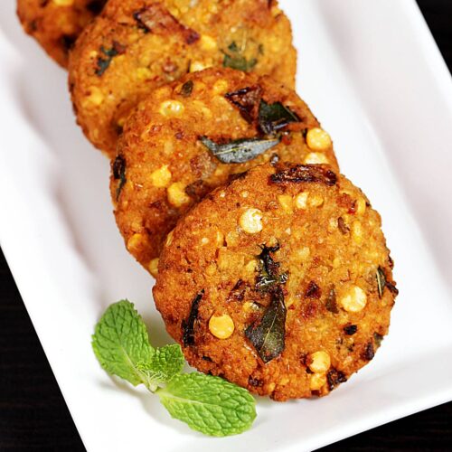 Masala vada is South India's popular Chana dal vada