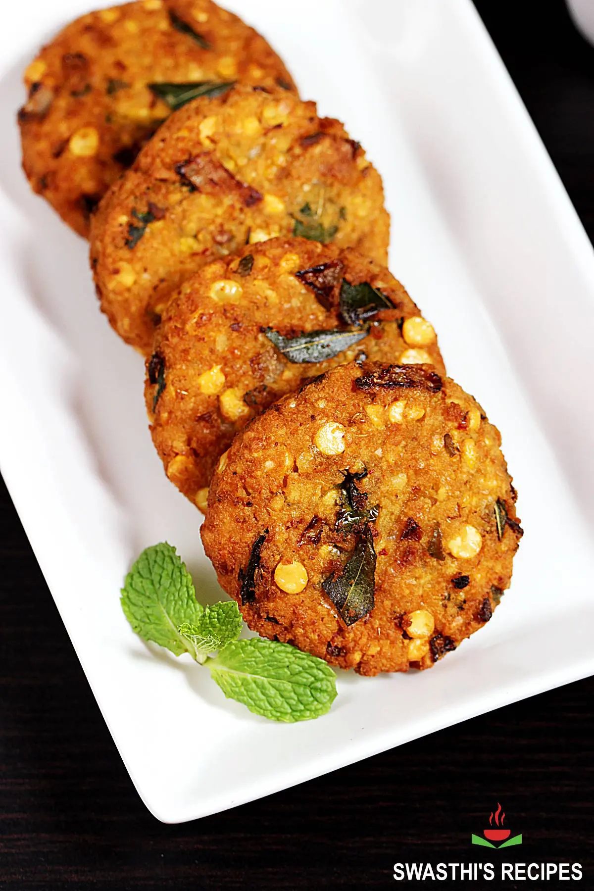 Masala vada is South India's popular Chana dal vada