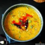 Masoor dal recipe made with red lentils