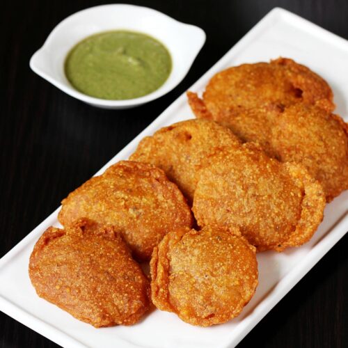 potato pakora known as aloo bajji