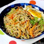 veg noodles recipe made with noodles, vegetables and sauce