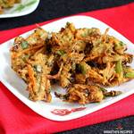 pakora recipe with vegetables