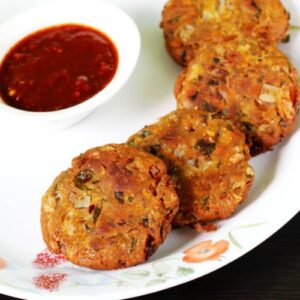 bread vada made with bread slices