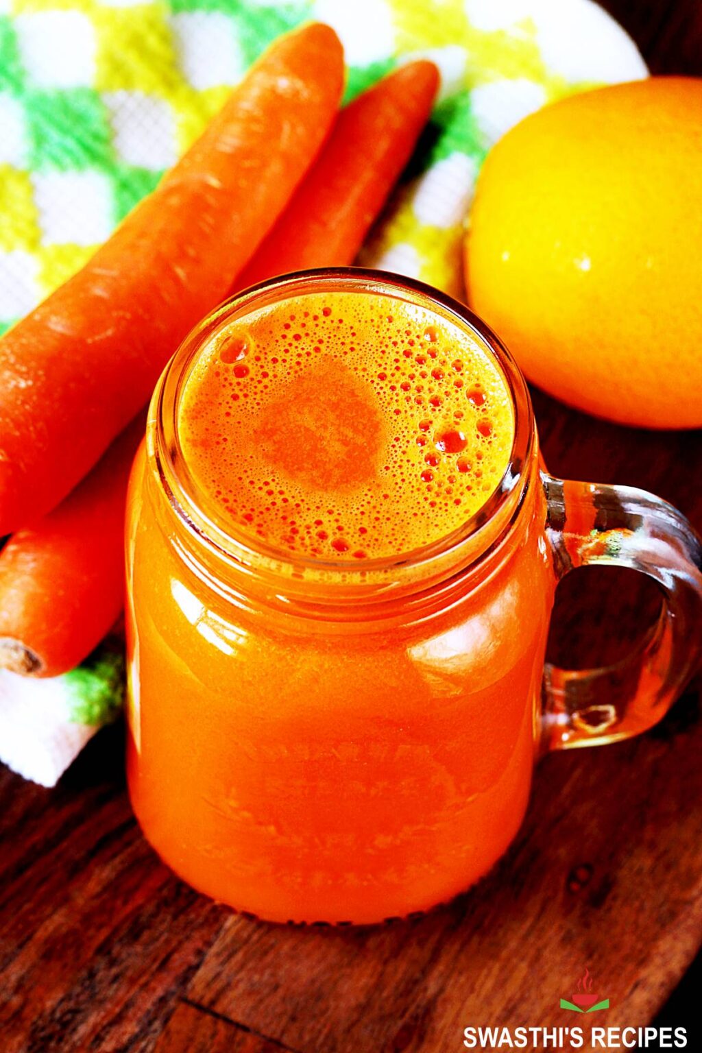 Carrot Juice Recipe with Blender & Juicer Swasthi's Recipes