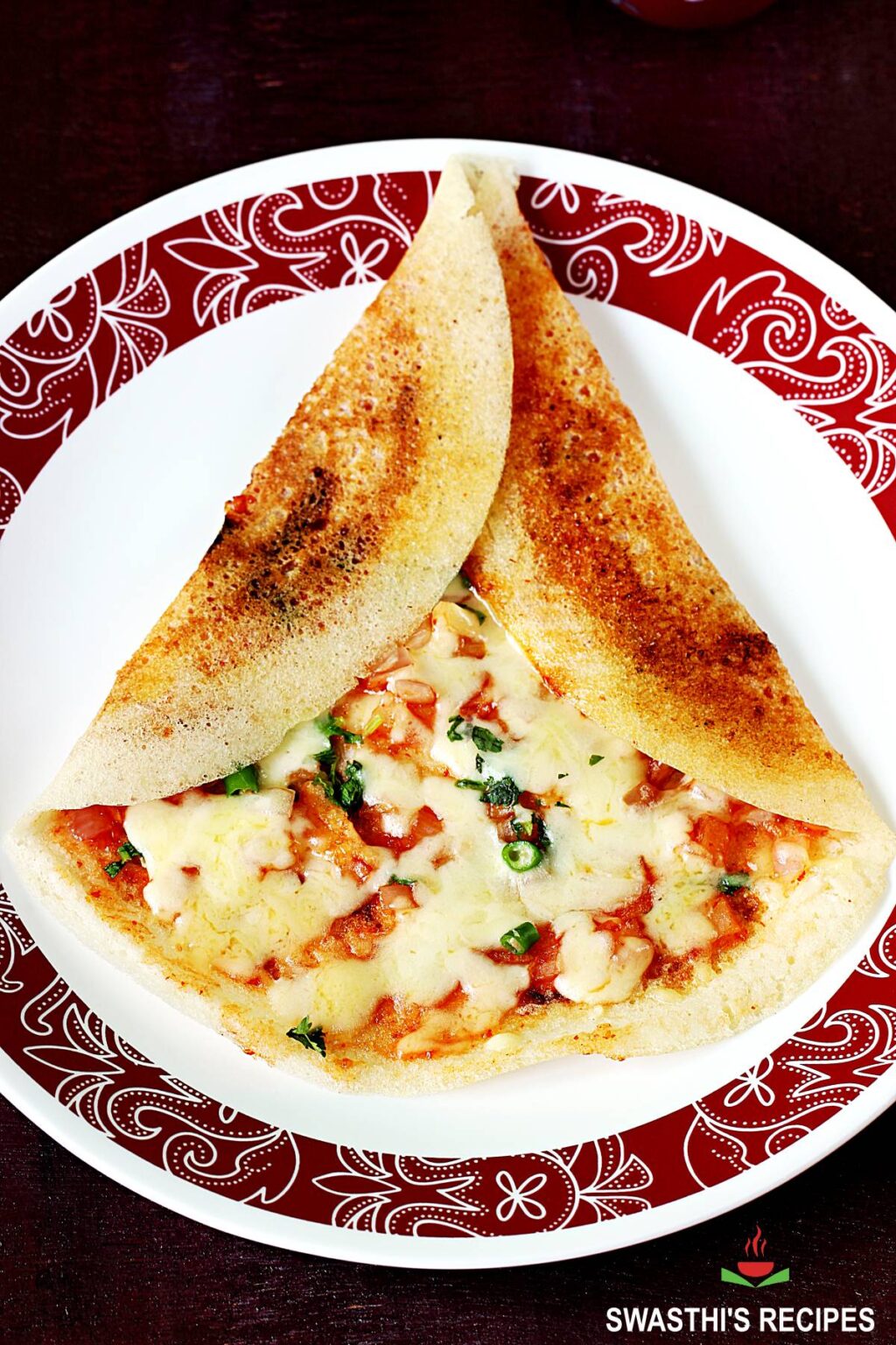 Cheese Dosa Recipe Swasthi's Recipes