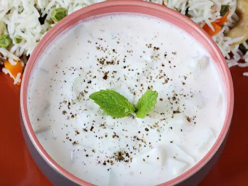 cucumber raita