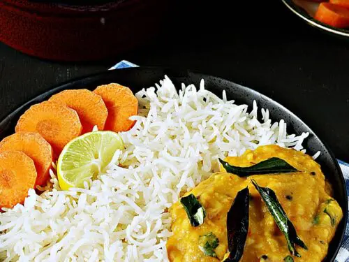 instant pot dal & rice