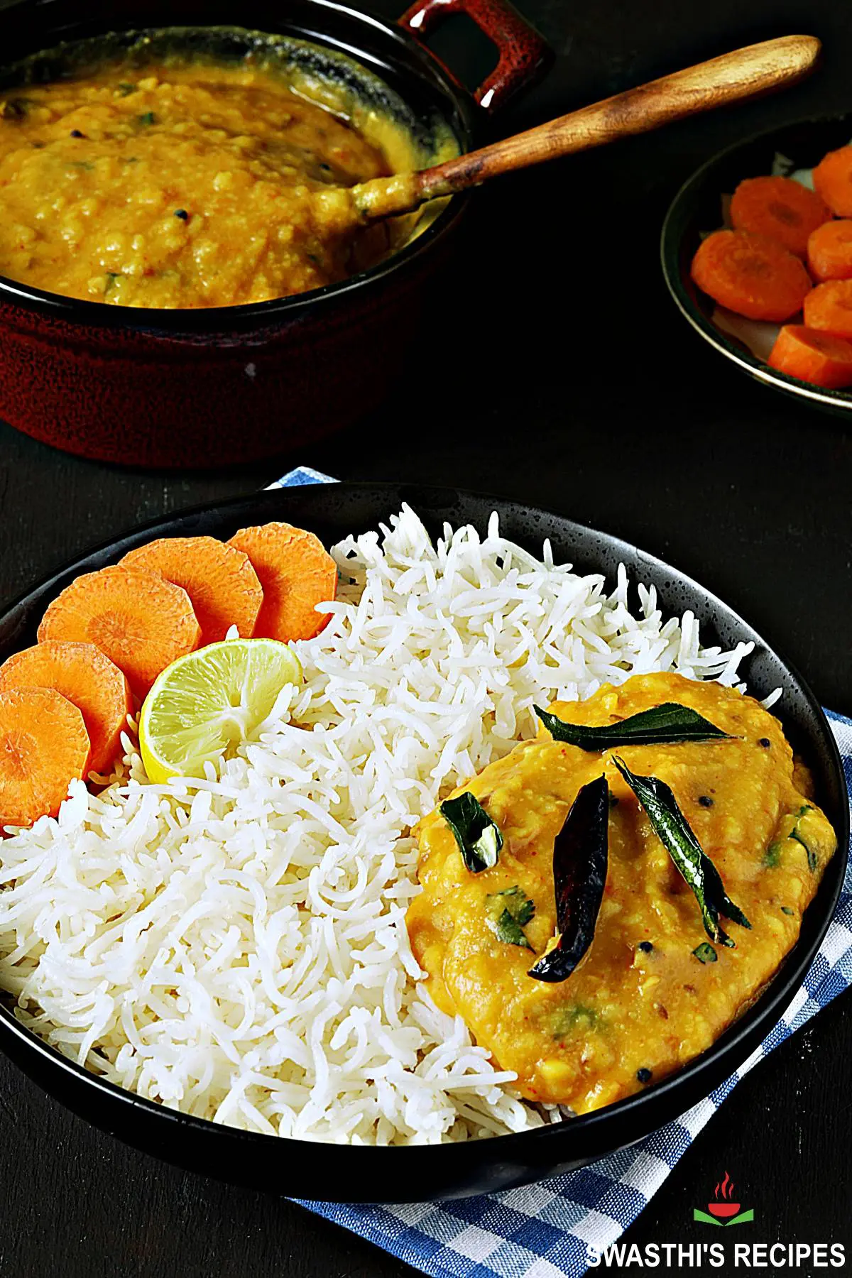 instant pot dal & rice