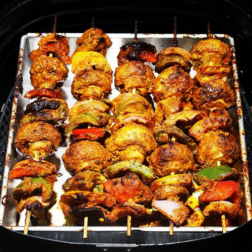 mushroom tikka