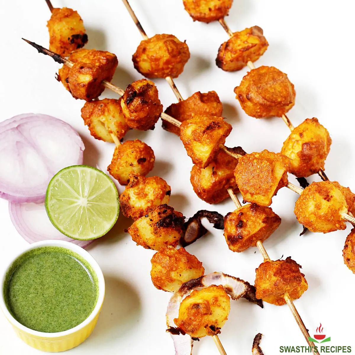 Aloo tikka recipe made with tandoori masala