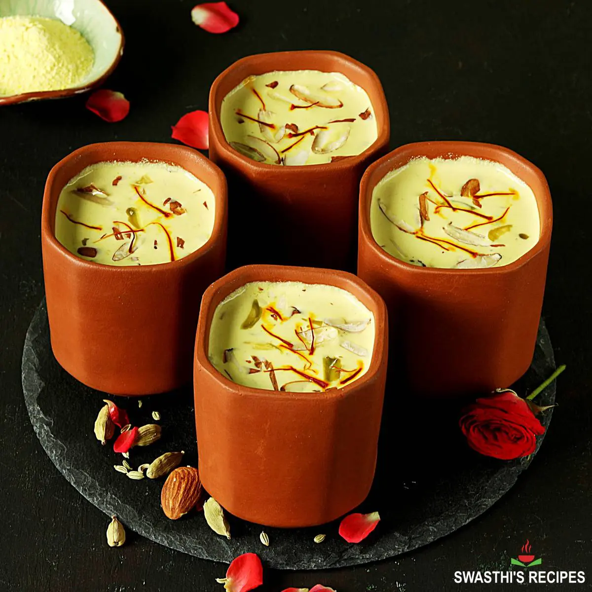 Thandai Lassi Recipe