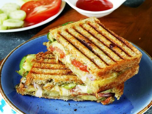 Veg grilled sandwich