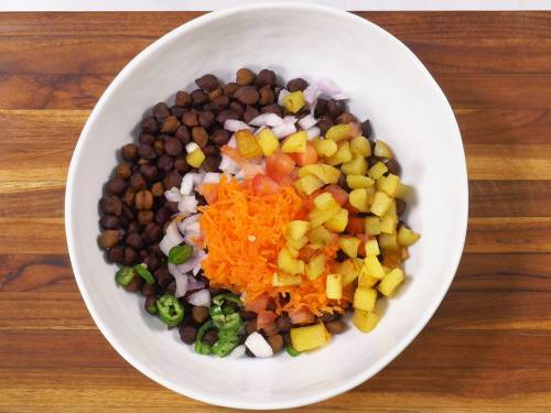 Chana Chaat Recipe   Swasthi s Recipes - 64
