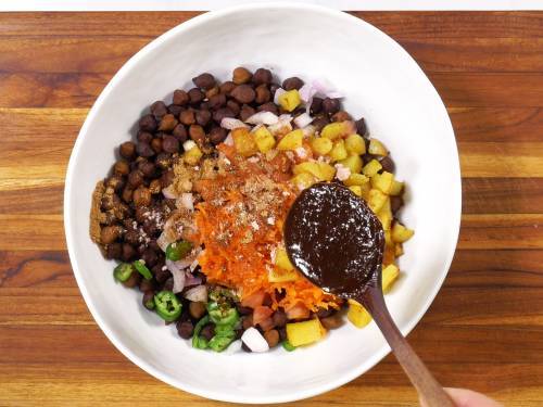 Chana Chaat Recipe   Swasthi s Recipes - 15