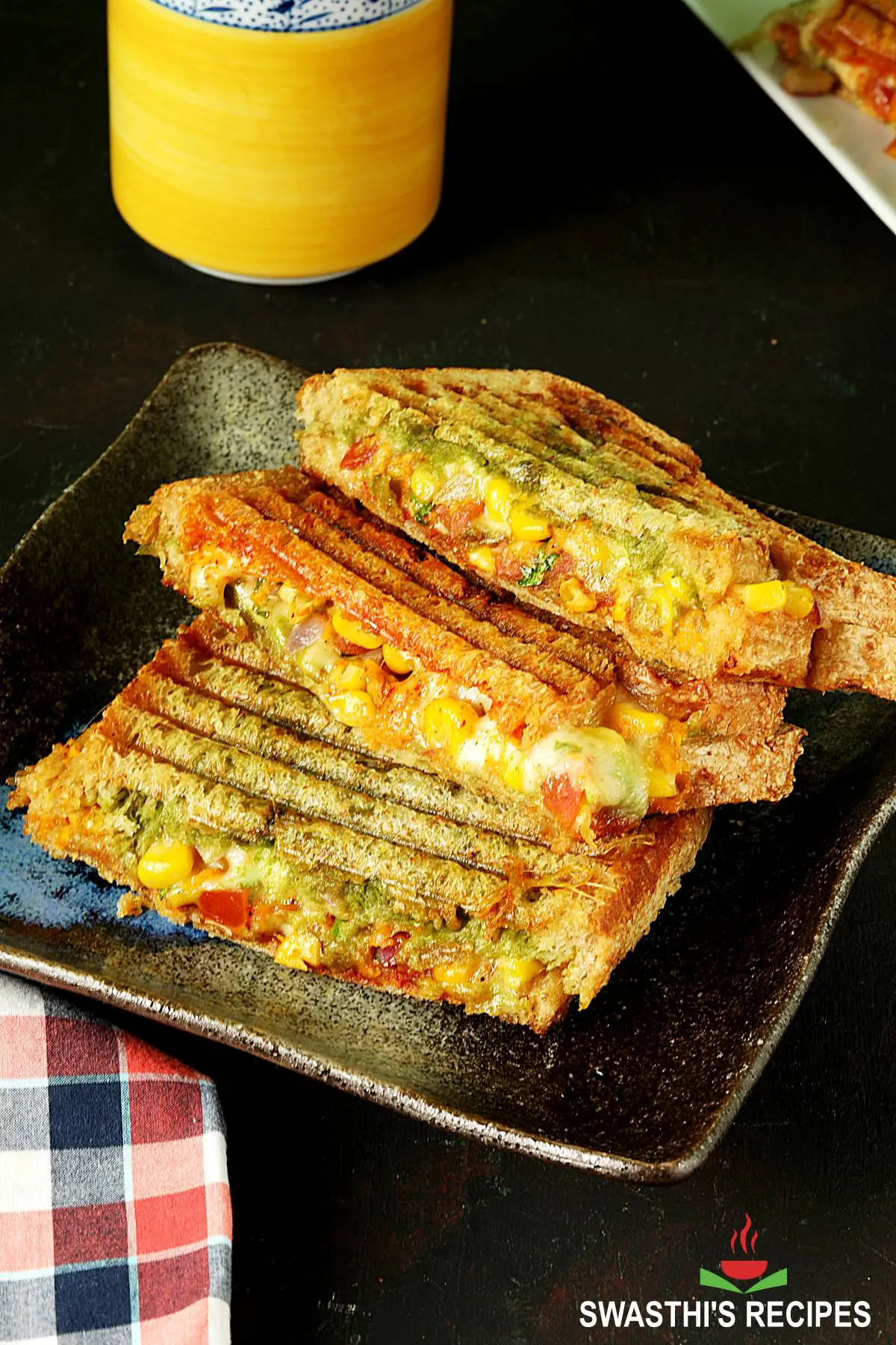 Corn sandwich