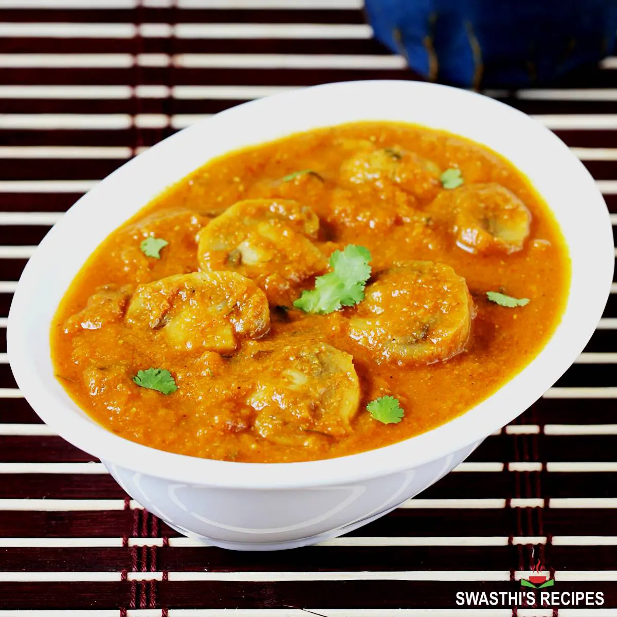 Mushroom masala curry recipe