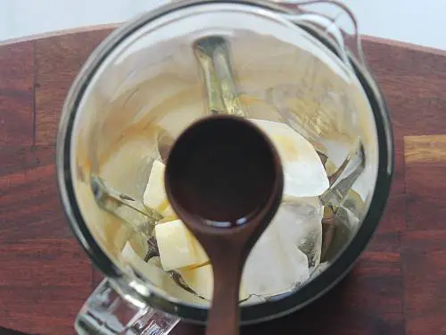 pour lemon juice