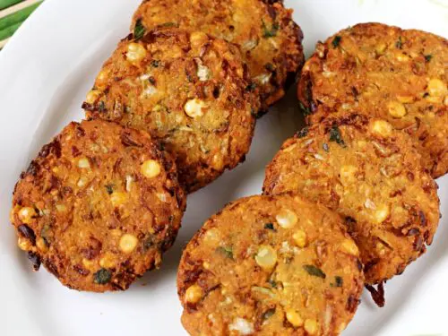 cabbage vada are Indian cabbage patties