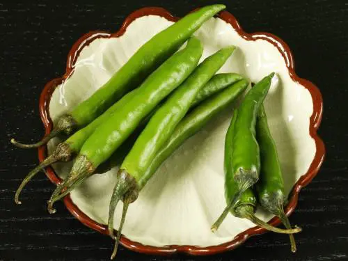 green chilies