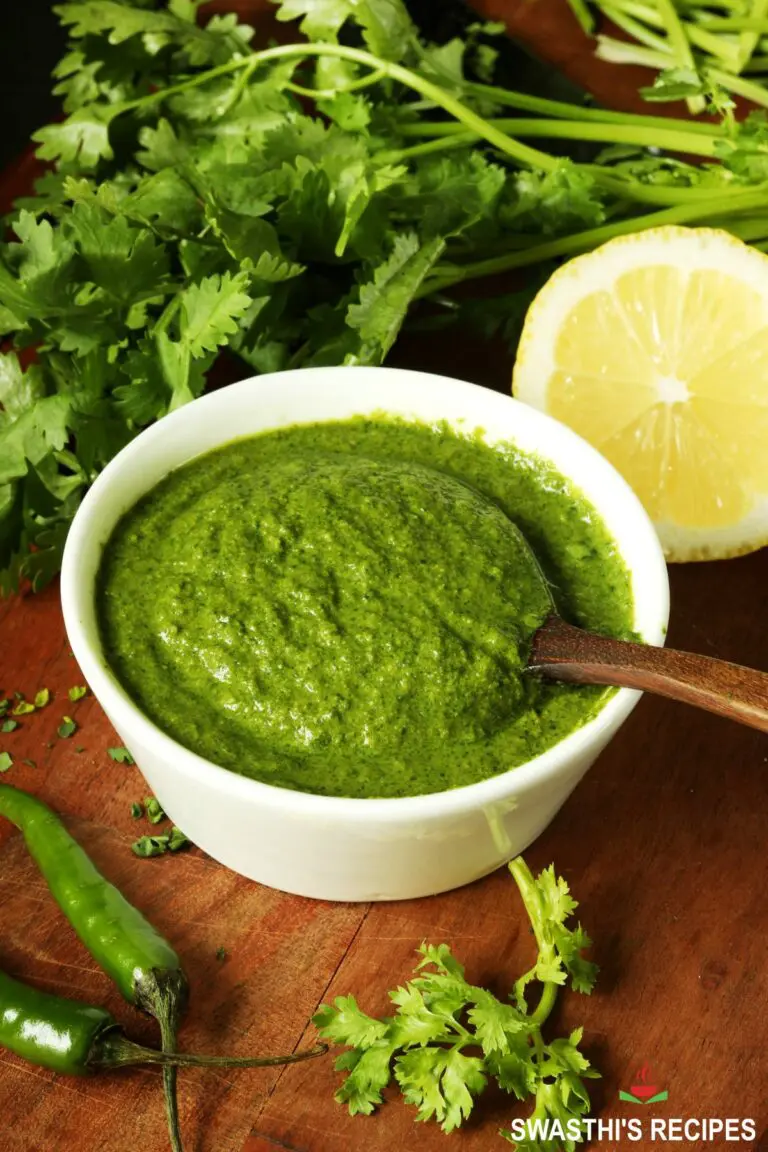 Cilantro Chutney (Coriander Chutney)