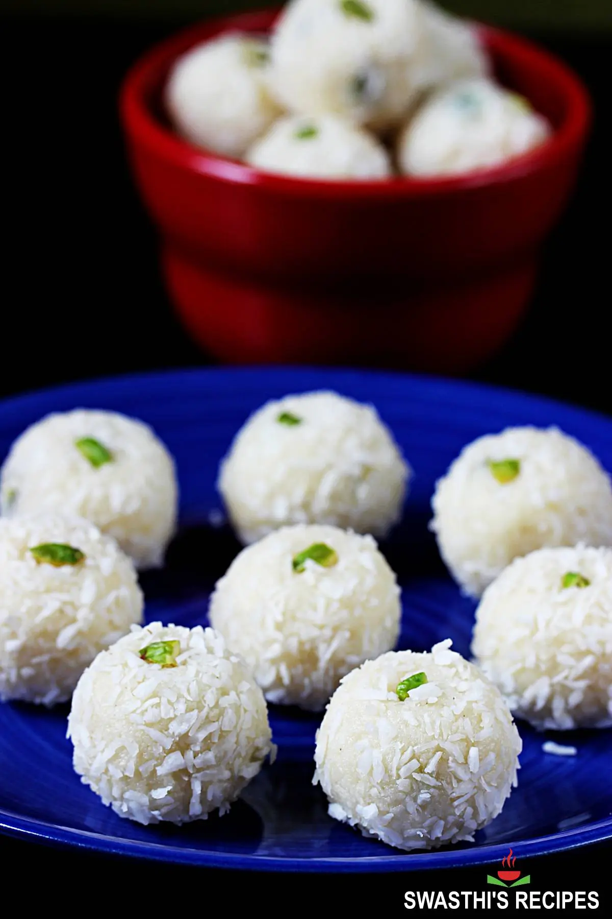 coconut ladoo with condensed milk