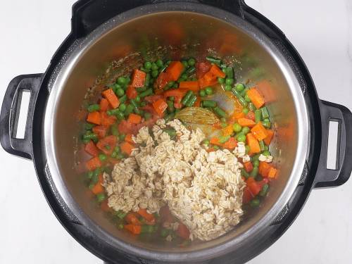 Oats Khichdi Recipe   Swasthi s Recipes - 69
