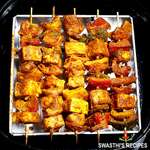 Paneer tikka in restaurant style