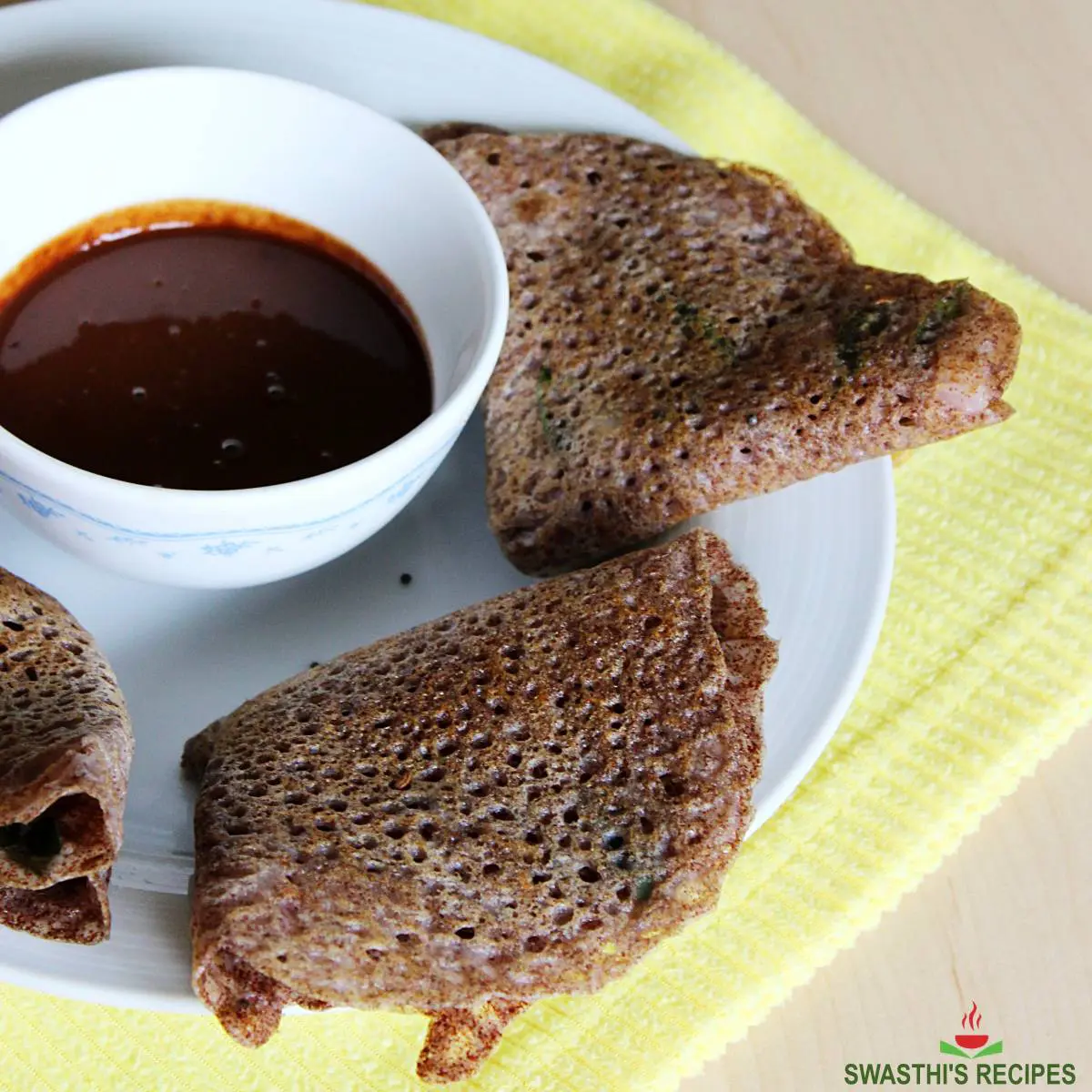 Ragi dosa recipe