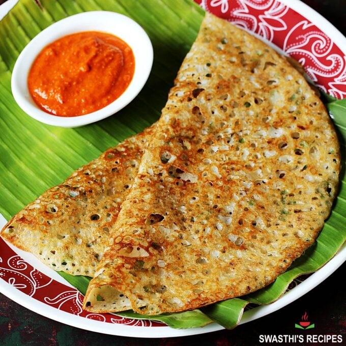 Rava Dosa Recipe Crispy Suji Dosa Swasthi's Recipes
