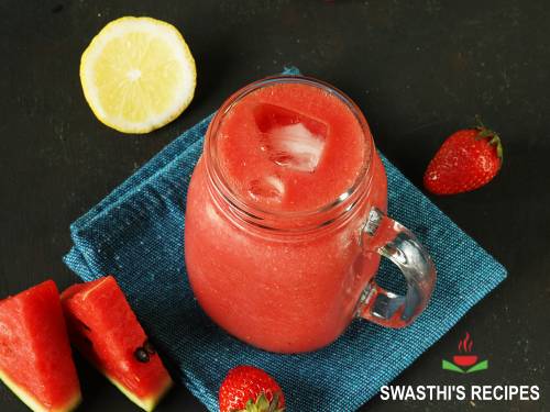 strawberry watermelon juice