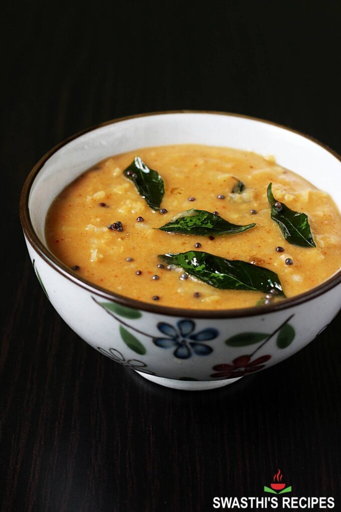 Cabbage Kootu Recipe Swasthi's Recipes