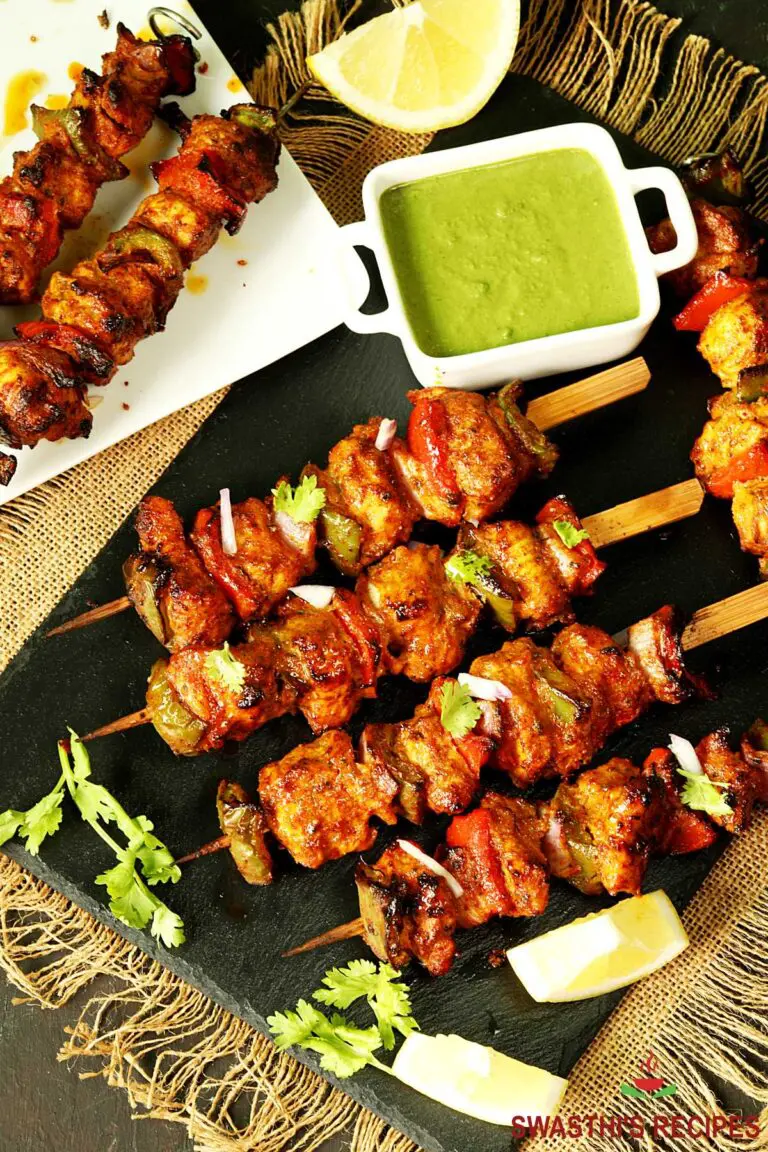 Chicken Tikka Recipe (Tandoori Tikka Kabab)