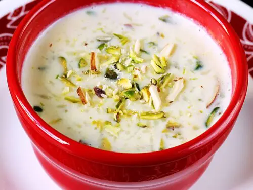 kheer recipe made with rice
