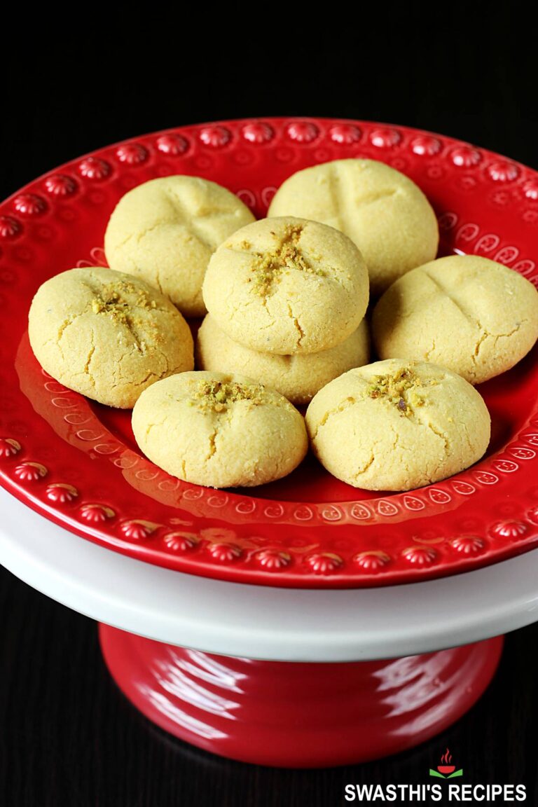 Nankhatai Recipe (Indian cookies)