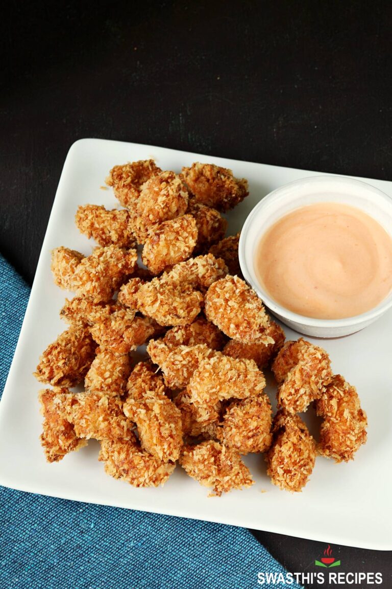 Popcorn Chicken Recipe Swasthi's Recipes